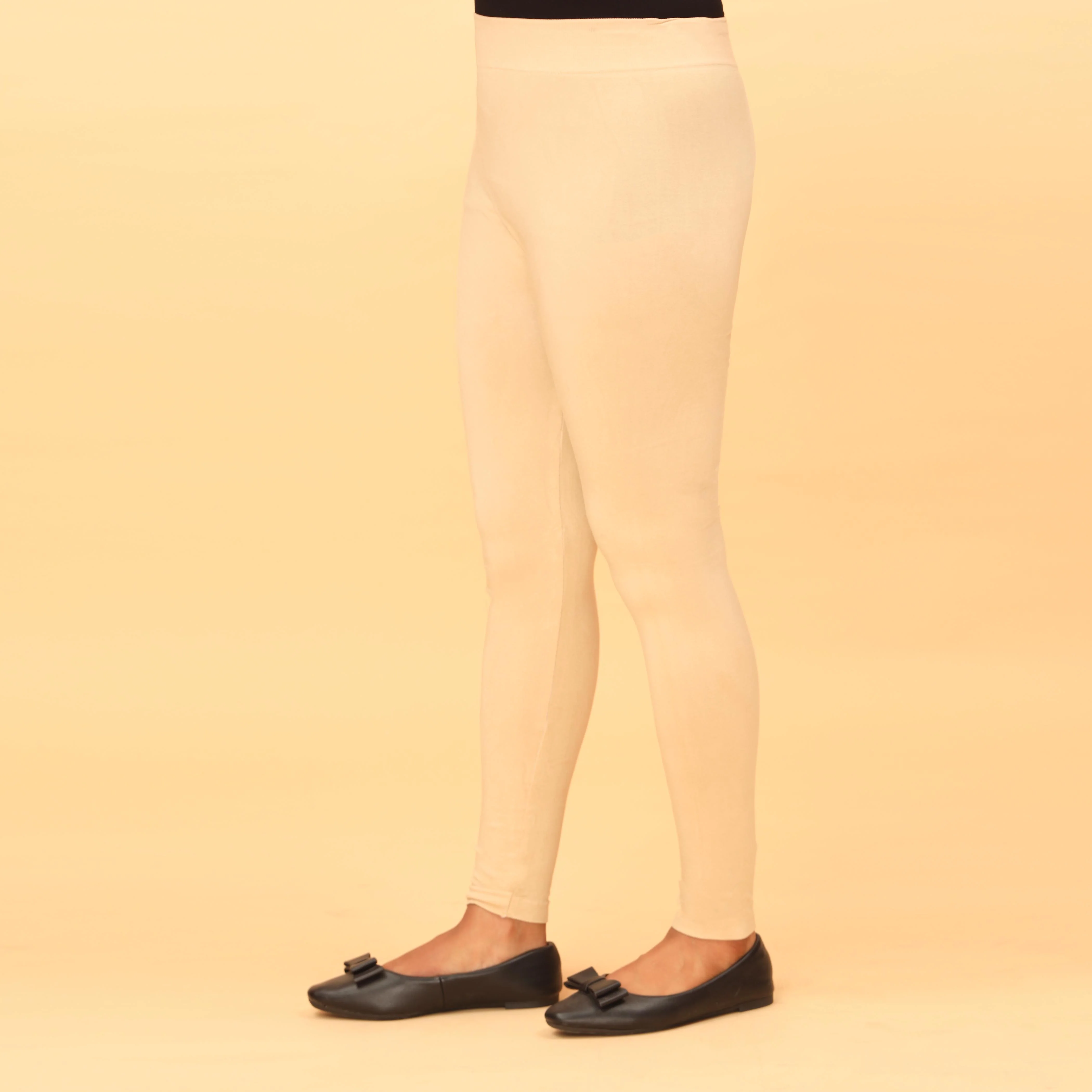 Khaki Color Plain Tights PN2060 - Image 5